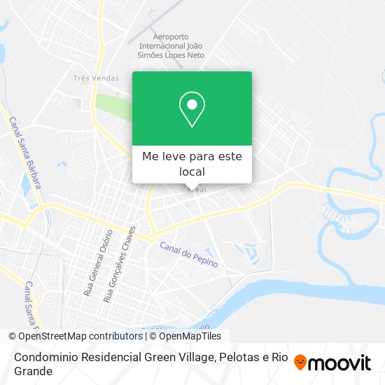 Condominio Residencial Green Village mapa