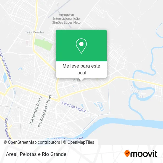 Areal mapa