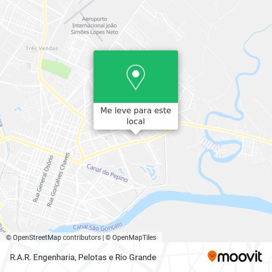 R.A.R. Engenharia mapa