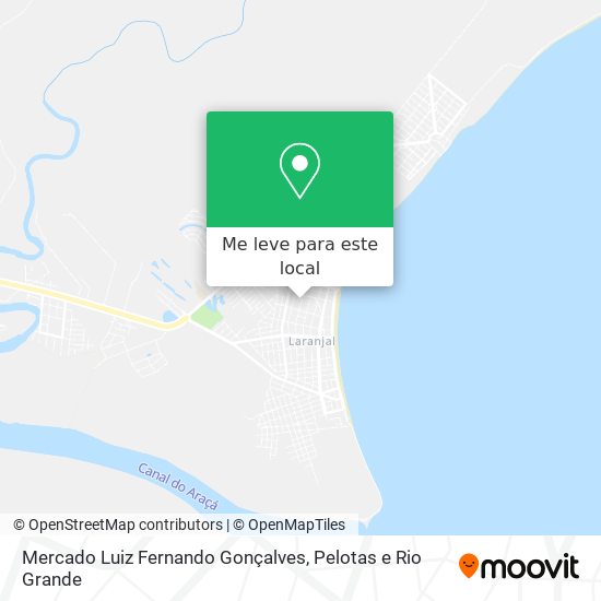 Mercado Luiz Fernando Gonçalves mapa