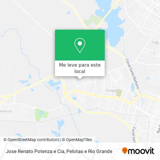 Jose Renato Potenza e Cia mapa