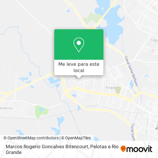 Marcos Rogerio Goncalves Bitencourt mapa