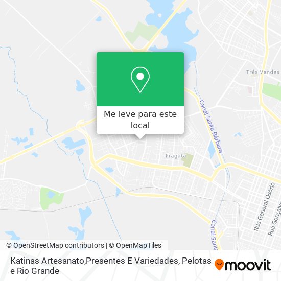 Katinas Artesanato,Presentes E Variedades mapa
