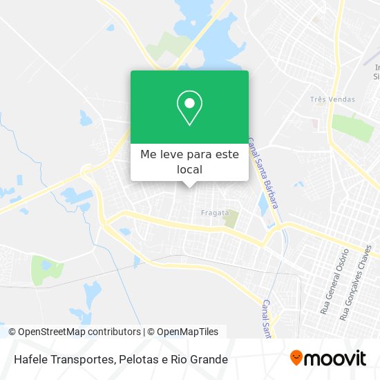 Hafele Transportes mapa