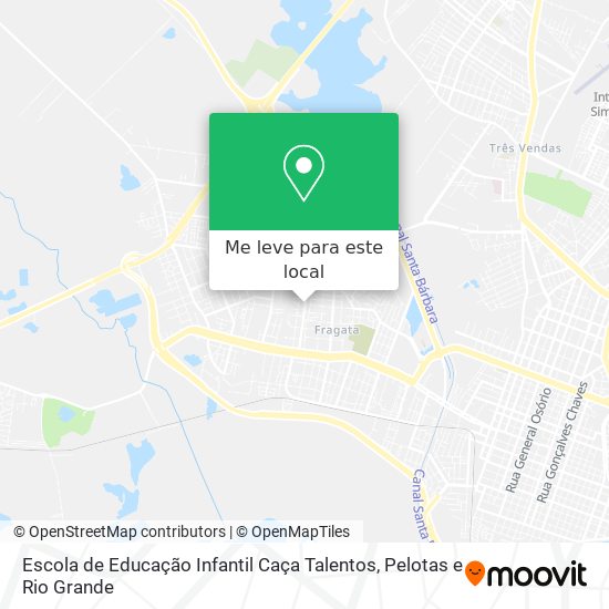 Escola de Educação Infantil Caça Talentos mapa
