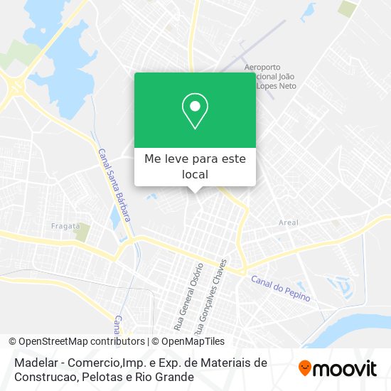 Madelar - Comercio,Imp. e Exp. de Materiais de Construcao mapa