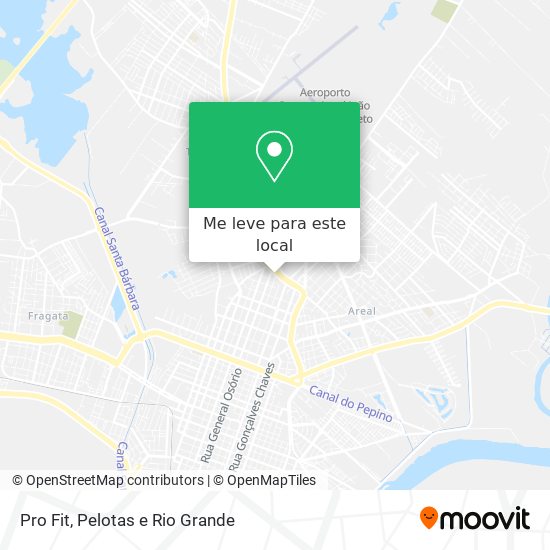 Pro Fit mapa