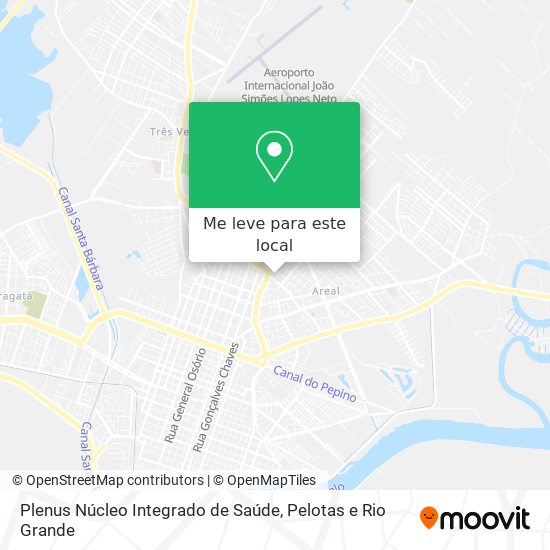 Plenus Núcleo Integrado de Saúde mapa