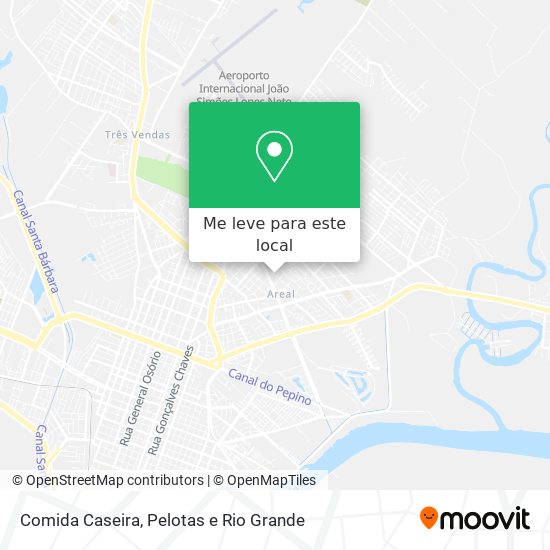 Comida Caseira mapa