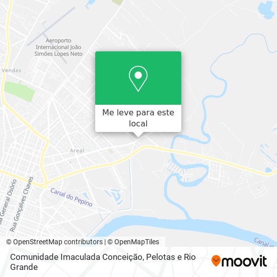Comunidade Imaculada Conceição mapa