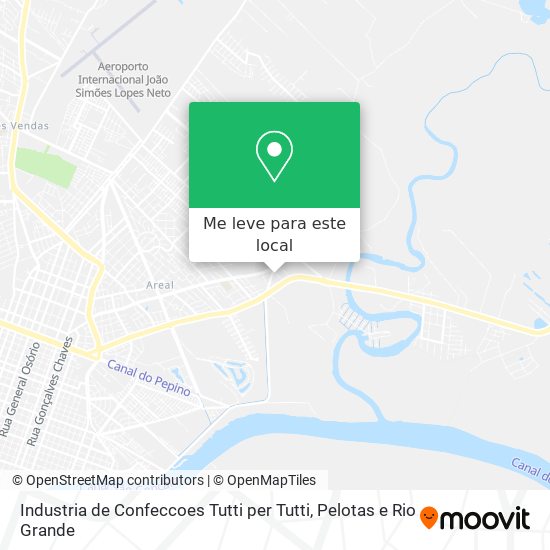 Industria de Confeccoes Tutti per Tutti mapa