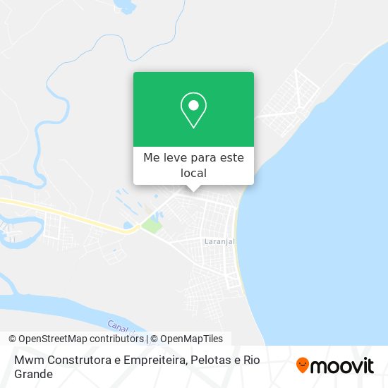 Mwm Construtora e Empreiteira mapa