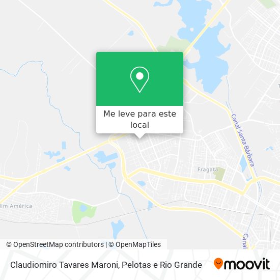 Claudiomiro Tavares Maroni mapa