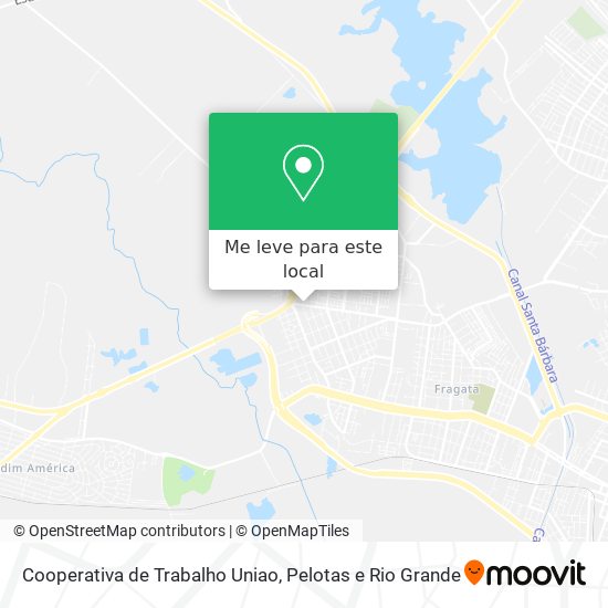 Cooperativa de Trabalho Uniao mapa