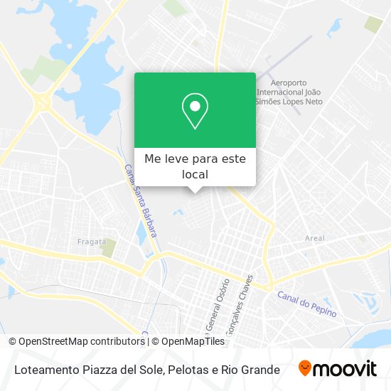Loteamento Piazza del Sole mapa