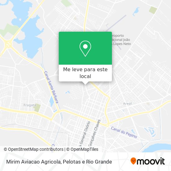 Mirim Aviacao Agricola mapa