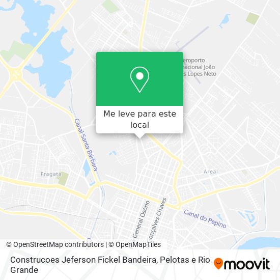 Construcoes Jeferson Fickel Bandeira mapa