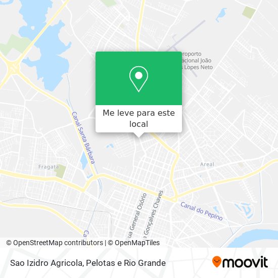 Sao Izidro Agricola mapa