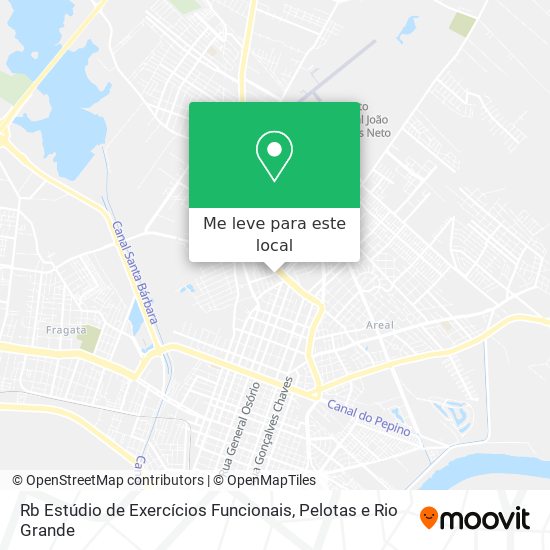 Rb Estúdio de Exercícios Funcionais mapa