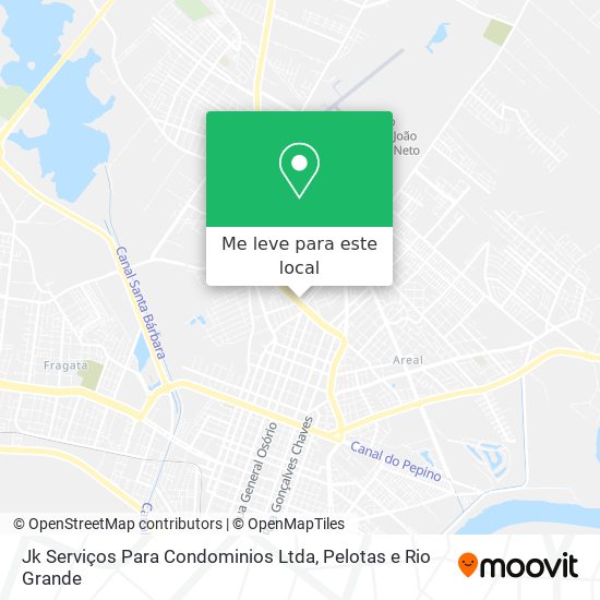 Jk Serviços Para Condominios Ltda mapa