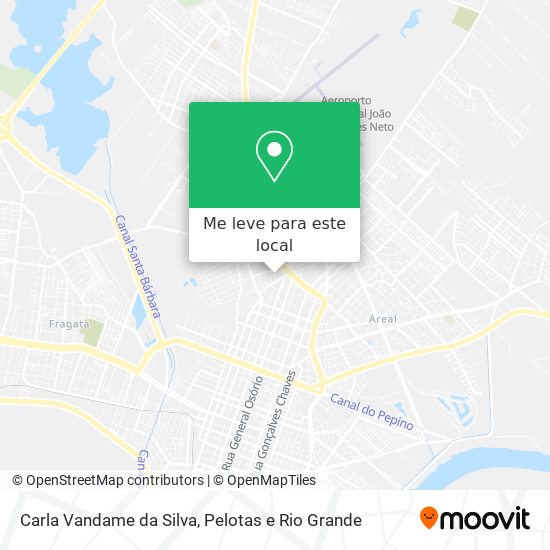 Carla Vandame da Silva mapa