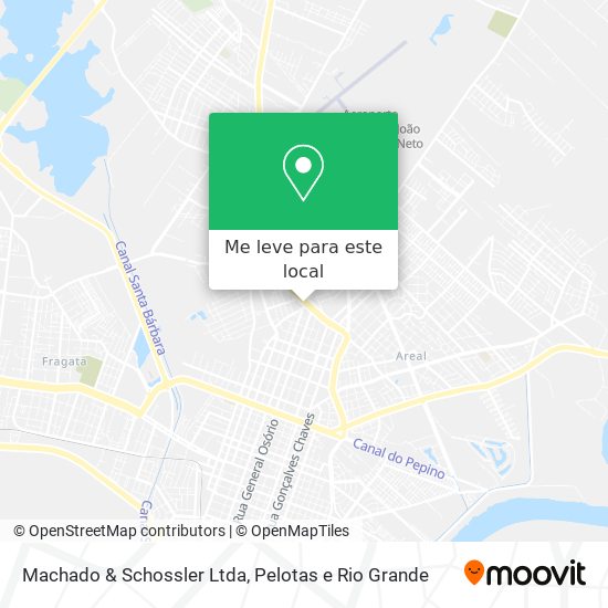 Machado & Schossler Ltda mapa