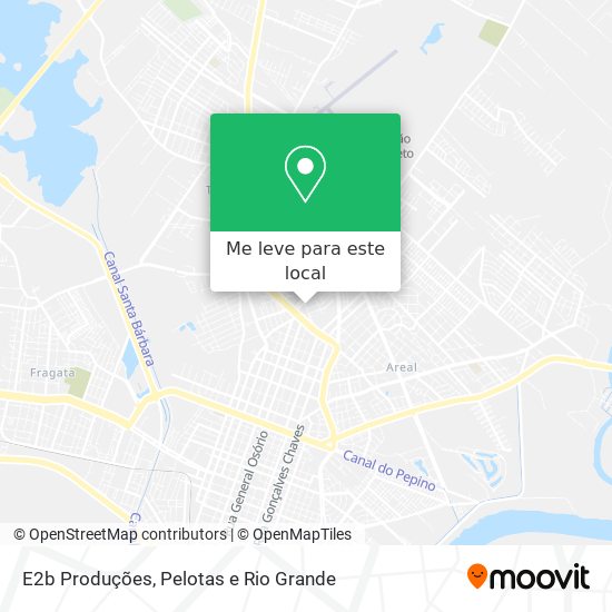 E2b Produções mapa