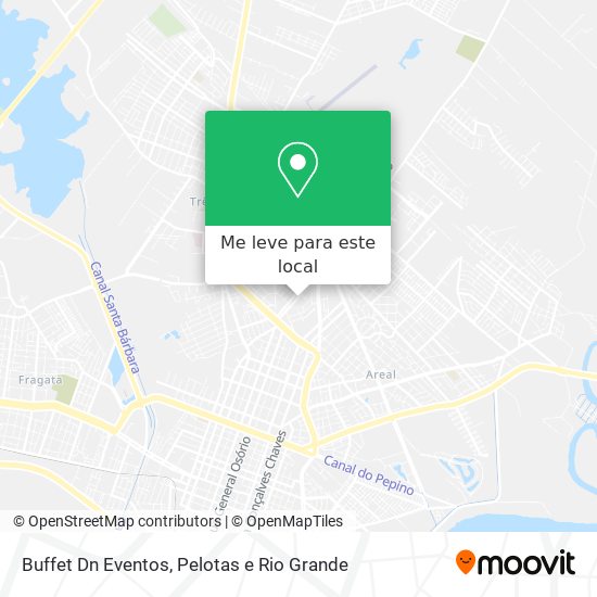 Buffet Dn Eventos mapa