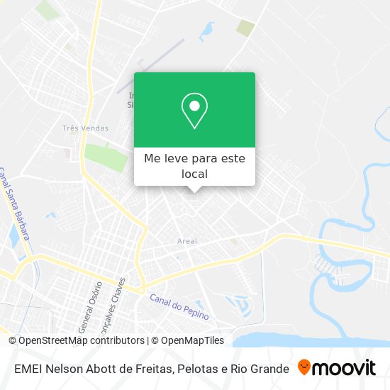 EMEI Nelson Abott de Freitas mapa