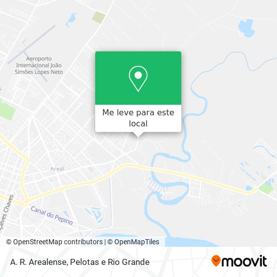 A. R. Arealense mapa