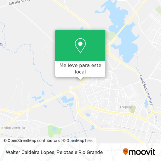 Walter Caldeira Lopes mapa