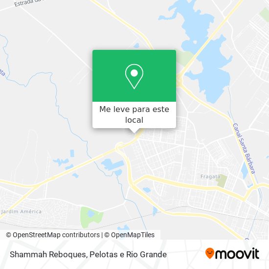 Shammah Reboques mapa