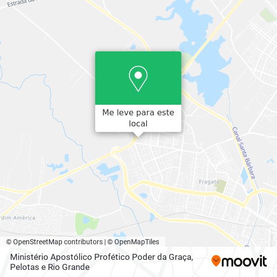 Ministério Apostólico Profético Poder da Graça mapa