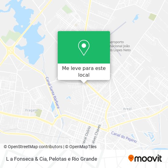 L a Fonseca & Cia mapa