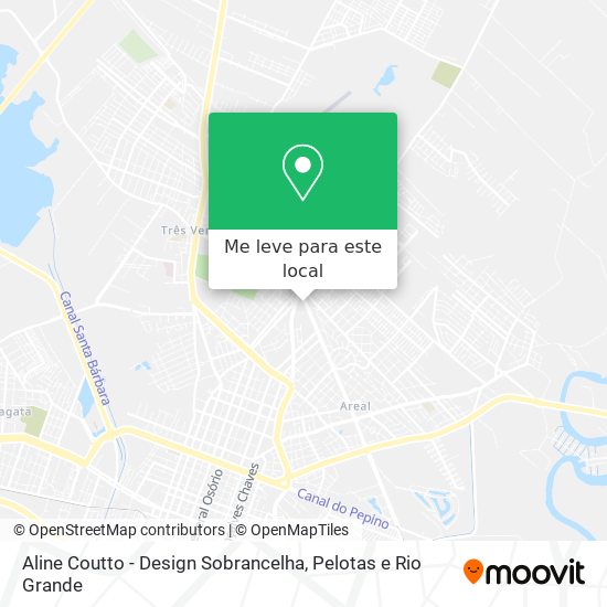 Aline Coutto - Design Sobrancelha mapa