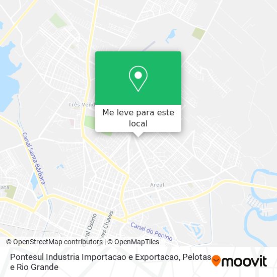 Pontesul Industria Importacao e Exportacao mapa