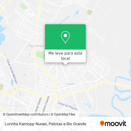 Lorinha Karnopp Nunes mapa
