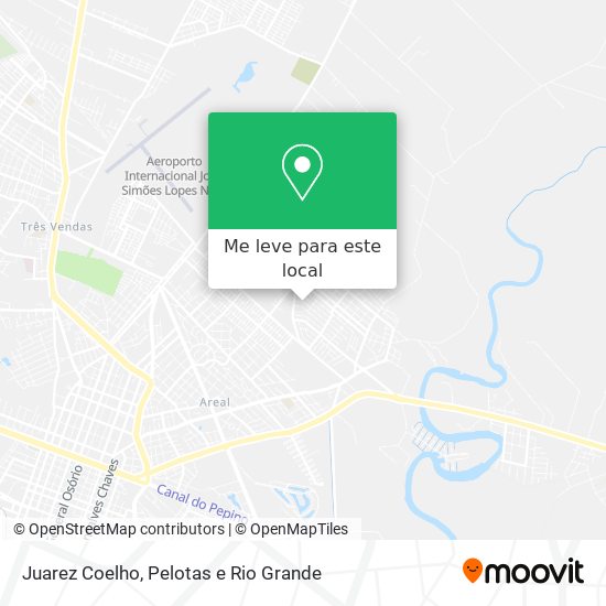 Juarez Coelho mapa