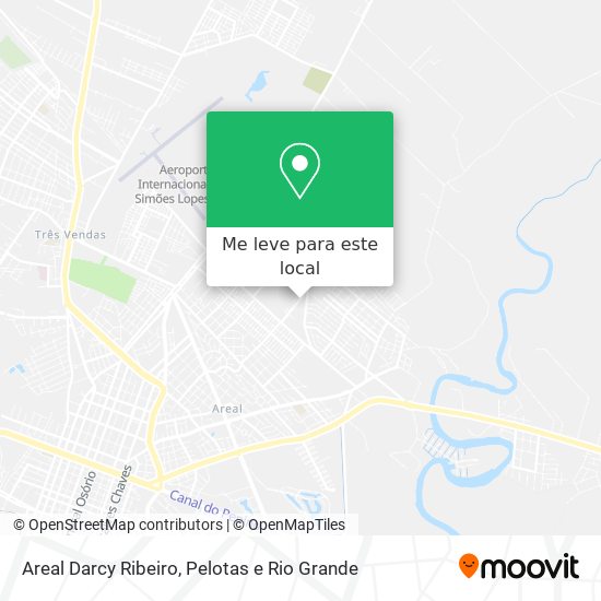 Areal Darcy Ribeiro mapa