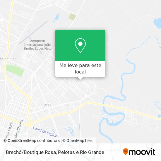 Brechó/Boutique Rosa mapa