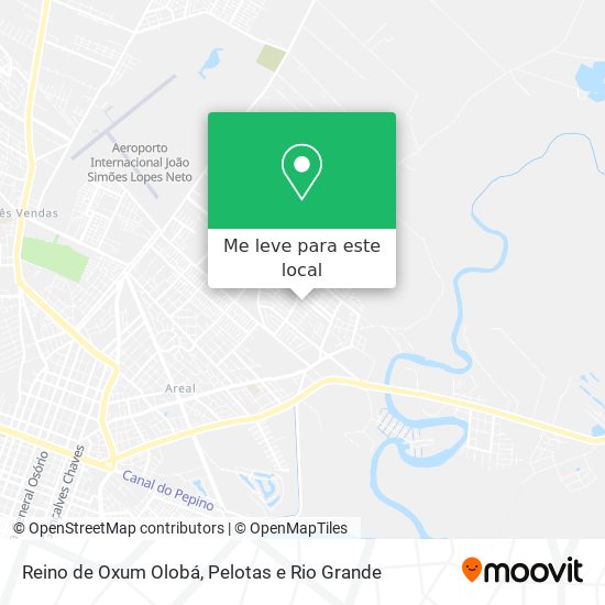 Reino de Oxum Olobá mapa