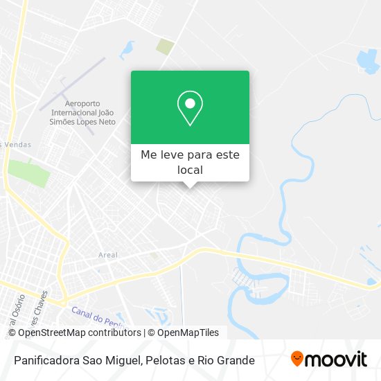 Panificadora Sao Miguel mapa