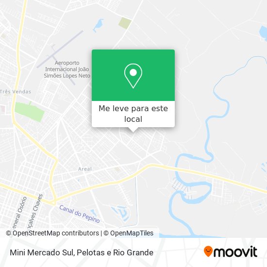 Mini Mercado Sul mapa