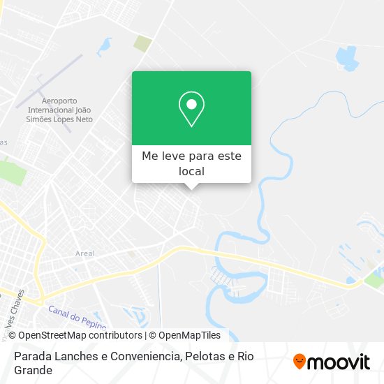 Parada Lanches e Conveniencia mapa