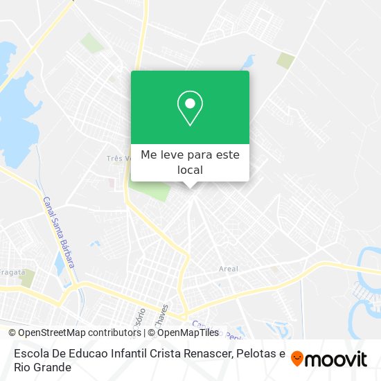 Escola De Educao Infantil Crista Renascer mapa