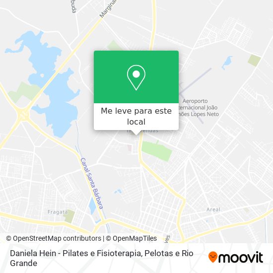 Daniela Hein - Pilates e Fisioterapia mapa