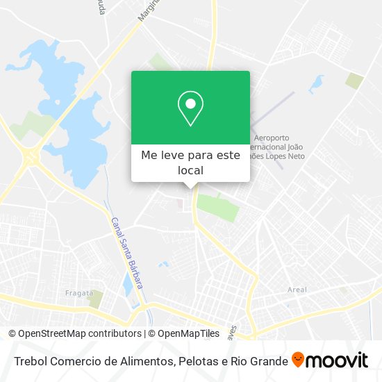 Trebol Comercio de Alimentos mapa