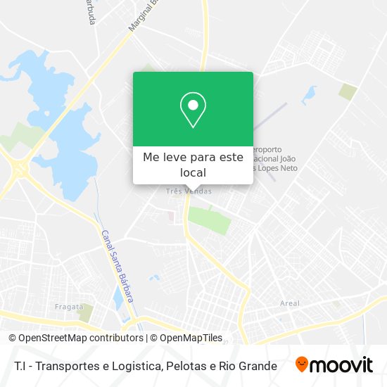 T.I - Transportes e Logistica mapa