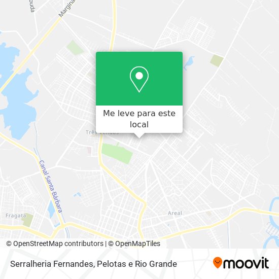 Serralheria Fernandes mapa