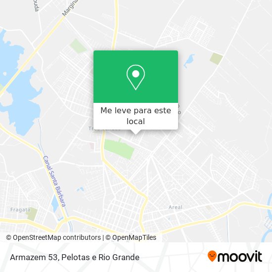 Armazem 53 mapa